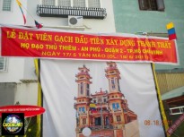 Cérémonie de construction du temple Thu Thiem JUIN 18 2011