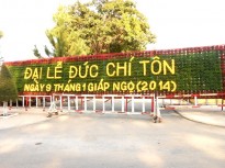 ĐẠI LỄ VÍA ĐỨC CHÍ TÔN NĂM GIÁP NGỌ 2014