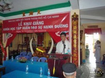 LỄ KHAI GIẢNG KHOÁ HẠNH ĐƯỜNG NĂM CANH DẦN (26/10/2010)