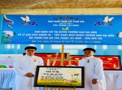 BAN HÀNH HUẤN LỊNH BỔ NHIỆM QUYỀN TRƯỞNG BAN ĐẠI DIỆN HỘI THÁNH TỈNH BẾN TRE