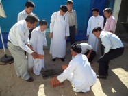 LỄ KHỞI CÔNG XÂY DỰNG THÁNH THẤT HỌ ĐẠO SÔNG CẦU,  TỈNH PHÚ YÊN