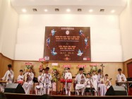 CAO DAI YOUTH ORCHESTRA AT THE INTERNATIONAL FOLK MUSIC FESTIVAL 2018 IN SAIGON -  VIETNAM