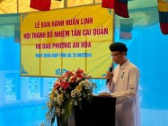 BAN HÀNH HUẤN LỊNH BỔ NHIỆM TÂN CAI QUẢN HỌ ĐẠO PHƯỜNG AN HOÀ, TX. TRẢNG BÀNG, TÂY NINH
