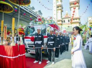 LỄ KHÁNH THÀNH THUYỀN BÁT NHÃ CỦA HỌ ĐẠO NHÀ BÈ, HUYỆN NHÀ BÈ, TP. HCM