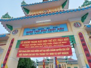 LỄ KHÁNH THÀNH NGÔI ĐIỆN THỜ ĐỨC PHẬT MẪU HỌ ĐẠO HUYỆN TRẦN VĂN THỜI, TỈNH CÀ MAU