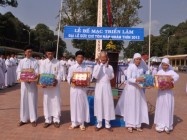 HỘI THÁNH BẾ MẠC CÁC GIAN HÀNG TRIỄN LÃM NHÂN DỊP ĐẠI LỄ VÍA ĐỨC CHÍ TÔN NĂM NHÂM THÌN 2012