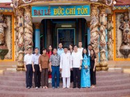 ĐOÀN ĐẠI BIỂU THÀNH PHỐ GIMHAE TỈNH GYEONGSANG NAM, HÀN QUỐC THAM QUAN ĐỀN THÁNH