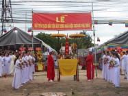 LỄ KHỞI CÔNG XÂY DỰNG ĐIỆN THỜ ĐỨC PHẬT MẪU HỌ ĐẠO HUYỆN TÂN BIÊN, TỈNH TÂY NINH