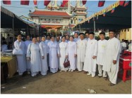 LỄ AN VỊ LONG VỊ ĐỨC PHẬT MẪU TẠI HỌ ĐẠO BÌNH CHÁNH, TP. HCM