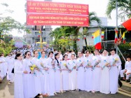 LỄ AN VỊ THÁNH TƯỢNG THIÊN NHÃN THÁNH THẤT HỌ ĐẠO HUYỆN ĐỊNH QUÁN, TỈNH ĐỒNG NAI