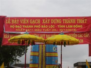 LỄ KHỞI CÔNG XÂY DỰNG THÁNH THẤT HỌ ĐẠO TP. BẢO LỘC TỈNH LÂM ĐỒNG