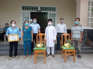 SỞ NHANG PHƯỚC THIỆN CỨU TRỢ ĐỒNG BÀO TẠI XÃ LONG THÀNH NAM, HÒA THÀNH, TÂY NINH