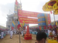 LỄ AN VỊ  LONG VỊ ĐỨC PHẬT MẪU HỌ ĐẠO KHU PHỐ HIỆP AN, PHƯỜNG HIỆP TÂN, THỊ XÃ HÒA THÀNH, TỈNH TÂY NINH  