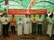 LỄ KHỞI CÔNG XÂY DỰNG THÁNH THẤT HỌ ĐẠO NÚI SẬP HUYỆN THOẠI SƠN TỈNH AN GIANG 