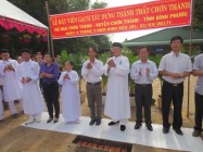 LỄ KHỞI CÔNG XÂY DỰNG THÁNH THẤT CHƠN THÀNH TỈNH BÌNH PHƯỚC 