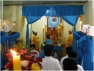 LỄ AN VỊ THÁNH TƯỢNG THIÊN NHÃN CỦA BAN NGHI LỄ BÌNH HƯNG, HUYỆN BÌNH CHÁNH, TP. HCM