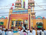 LỄ KHÁNH THÀNH THÁNH THẤT HỌ ĐẠO XÃ THỚI LAI HUYỆN BÌNH ĐẠI TỈNH BẾN TRE