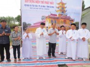 LỄ KHỞI CÔNG XÂY DỰNG DIỆN THỜ ĐỨC PHẬT MẪU HỌ ĐẠO XÃ TẮC VÂN TỈNH CÀ MAU
