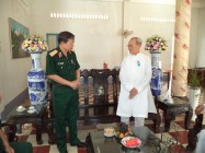 BỘ TƯ LỆNH QUÂN KHU 7 ĐẾN CHÀO THĂM CHÚC TẾT HỘI THÁNH