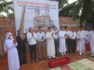 LỄ KHỞI CÔNG XÂY DỰNG THÁNH THẤT LIÊN XÃ TÂN PHONG - ĐẠI ĐIỀN, TỈNH BẾN TRE 