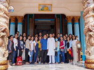 PHÁI ĐOÀN TRUNG TÂM NGHIÊN CỨU TÔN GIÁO TP.HCM THAM QUAN TÒA THÁNH TÂY NINH