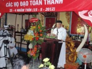HỘI NGHỊ TỔNG KẾT ĐẠI HỘI NHƠN SANH TOÀN THÀNH NĂM NHÂM THÌN (2012) CỦA BAN ĐẠI DIỆN HỘI THÁNH TẠI TP. HCM