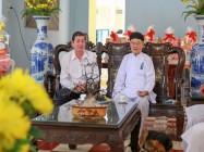 SỞ NỘI VỤ-BAN TÔN GIÁO DÂN TỘC TỈNH TÂY NINH CHÀO THĂM VÀ CHÚC XUÂN HỘI THÁNH
