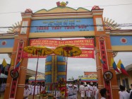 LỄ KHỞI CÔNG XÂY DỰNG THÁNH THẤT HỌ ĐẠO LIÊN XÃ THỪA ĐỨC - THỚI THUẬN, HUYỆN BÌNH ĐẠI, BẾN TRE