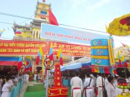 LỄ AN VỊ  LONG VỊ ĐỨC PHẬT MẪU HỌ ĐẠO XÃ ĐỒNG KHỞI, HUYỆN CHÂU THÀNH, TỈNH TÂY NINH 