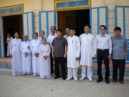 THỨ TRƯỞNG BỘ CÔNG AN ĐẾN CHÀO THĂM VÀ CHÚC XUÂN HỘI THÁNH CAO ĐÀI TÒA THÁNH TÂY NINH