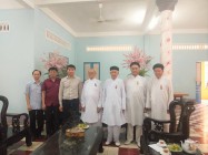 PHÁI ĐOÀN BAN TÔN GIÁO CHÍNH PHỦ CHÀO THĂM HỘI THÁNH CAO ĐÀI TÒA THÁNH TÂY NINH