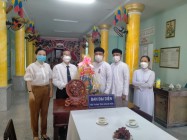 PHÁI ĐOÀN MTTQVN, SỞ NỘI VỤ BAN TÔN GIÁO TỈNH KHÁNH HÒA CHÚC MỪNG LỄ KỶ NIỆM 97 NĂM HOẰNG KHAI ĐĐTKPĐ