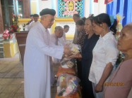 LỄ TỔNG KẾT VIỆC HÀNH ĐẠO VÀ TẶNG QUÀ CHO NGƯỜI NGHÈO CỦA HỌ ĐẠO XẢ BÀU NĂNG, XÃ TÂN HƯNG, XÃ SUỐI ĐÁ, TỈNH TÂY NINH. 