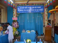 LỄ TIẾP RƯỚC HUẤN LỊNH CỦA HỘI THÁNH BỔ NHIỆM TÂN BAN CAI QUẢN HỌ ĐẠO QUẬN 3 - THÁNH THẤT HUỲNH ĐỨC, TPHCM 