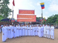 LỄ KHỞI CÔNG XÂY DỰNG THÁNH THẤT HỌ ĐẠO XÃ NINH ĐIỀN HUYỆN CHÂU THÀNH TỈNH TÂY NINH