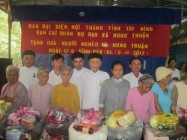 CÔNG TÁC TỪ THIỆN TẠI XÃ HƯNG THUẬN, TRẢNG BÀNG, TÂY NINH 
