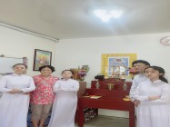 HỌ ĐẠO ĐÀI BẮC TỔ CHỨC LỄ THƯỢNG TƯỢNG CHO GIA ĐÌNH VIỆT – HOA
