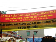 LỄ KHỞI CÔNG XÂY DỰNG THÁNH THẤT BÌNH KHÁNH, HUYỆN CẦN GIỜ, TP. HCM
