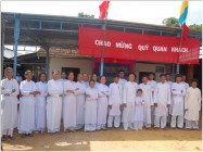 LỄ AN VỊ THÁNH TƯỢNG THIÊN NHÃN TẠI HỌ ĐẠO NINH ĐIỀN, TÂY NINH