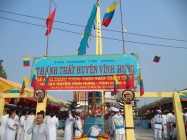 LỄ AN VỊ THÁNH TƯỢNG THIÊN NHÃN THÁNH THẤT VĨNH HƯNG TỈNH LONG AN 