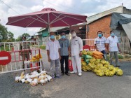 HỌ ĐẠO PHƯỜNG HIỆP NINH - TÂY NINH CỨU TRỢ ĐỒNG BÀO ẢNH HƯỞNG DỊCH COVID-19