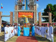 LỄ AN VỊ THÁNH TƯỢNG THIÊN NHÃN HỌ ĐẠO HUYỆN TÂY SƠN - TỈNH BÌNH ĐỊNH