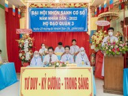 ĐẠI HỘI NHƠN SANH CẤP CƠ SỞ TẠI HỌ ĐẠO QUẬN 3, TP.HCM