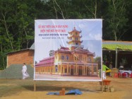 LỄ KHỞI CÔNG XÂY DỰNG NGÔI ĐIỆN THỜ ĐỨC PHẬT MẪU SUỐI DÂY, HUYỆN TÂN CHÂU, TÂY NINH.
