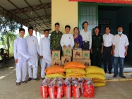 TẶNG QUÀ XUÂN 2021 CHO CÁC CHỐT BỘ ĐỘI BIÊN PHÒNG HUYỆN BẾN CẦU TỈNH TÂY NINH