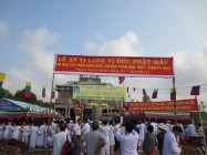 LỄ AN VỊ LONG VỊ ĐỨC PHẬT MẪU TẠI HỌ ĐẠO TT SÔNG ĐỐC, HUYỆN  TRẦN VĂN THỜI, TỈNH CÀ MAU