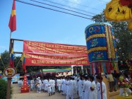 LỄ KHỞI CÔNG XÂY DỰNG ĐIỆN THỜ PHẬT MẪU BÀU NĂNG HUYỆN DƯƠNG MINH CHÂU TỈNH TÂY NINH