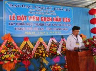 LỄ KHỞI CÔNG XÂY DỰNG THÁNH THẤT HỌ ĐẠO HỘI AN PHƯỜNG CẨM PHỔ TP. HỘI AN TỈNH QUẢNG NAM