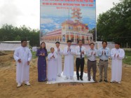 LỄ KHỞI CÔNG XÂY DỰNG NGÔI ĐIỆN THỜ ĐỨC PHẬT MẪU HỌ ĐẠO XÃ LONG VĨNH, HUYỆN CHÂU THÀNH, TÂY NINH