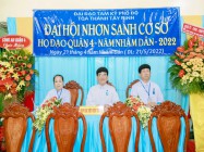 ĐẠI HỘI NHƠN SANH CẤP CƠ SỞ TẠI HỌ ĐẠO QUẬN 4, TP.HCM